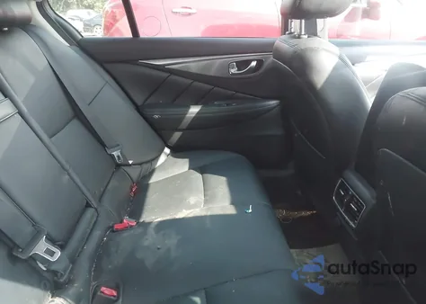 2016 Infiniti Q50 3.0T Premium z USA, uszkodzony, nr VIN JN1EV7ARXGM341327